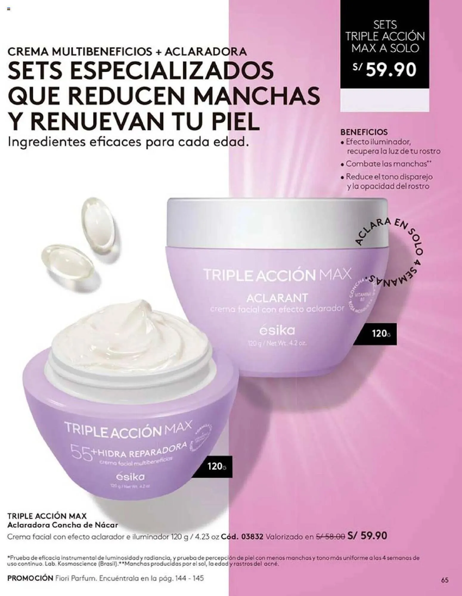 Catalogo de Catálogo Ésika 23 de octubre al 11 de noviembre 2023 - Pag 65