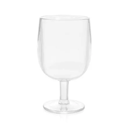 Copa de Vino de Acrílico Apilable Transparente