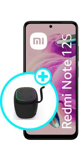 Redmi Note 12s 256GB + Mow Parlante R2 Negro