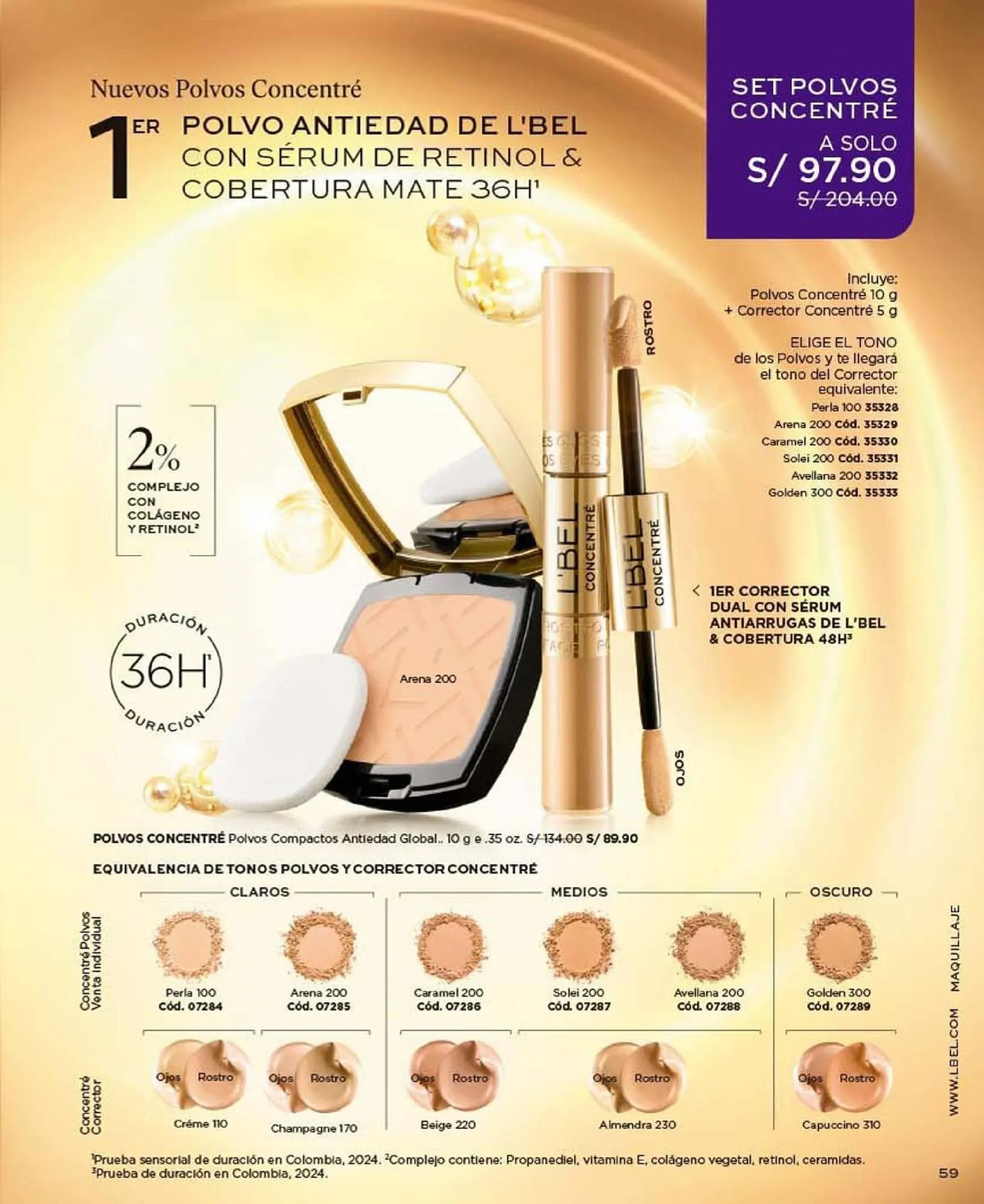 Catalogo de Catálogo L'Bel 8 de julio al 31 de diciembre 2025 - Pag 59