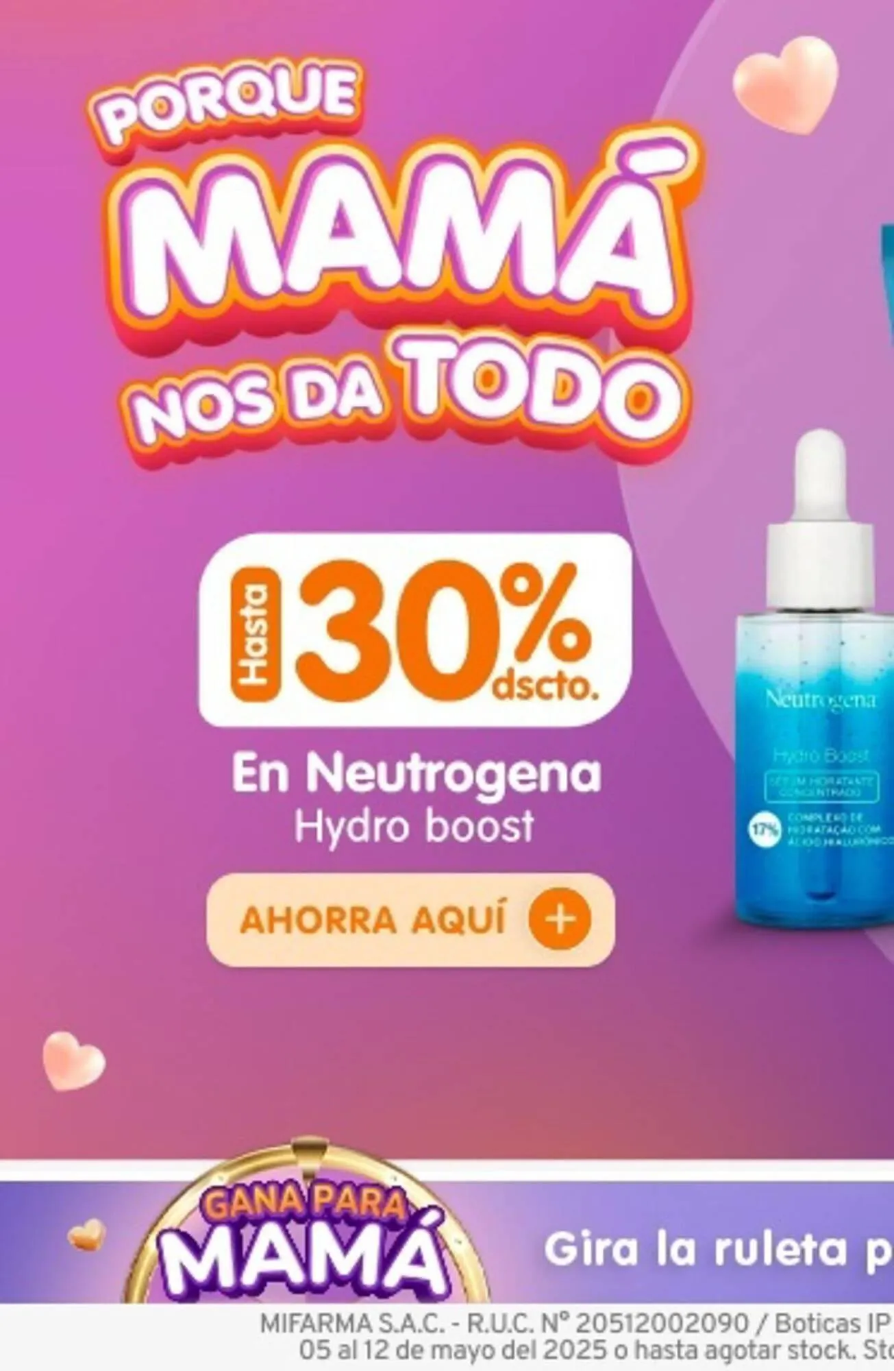 Catalogo de Catálogo Mifarma 7 de mayo al 12 de mayo 2025 - Pag 3