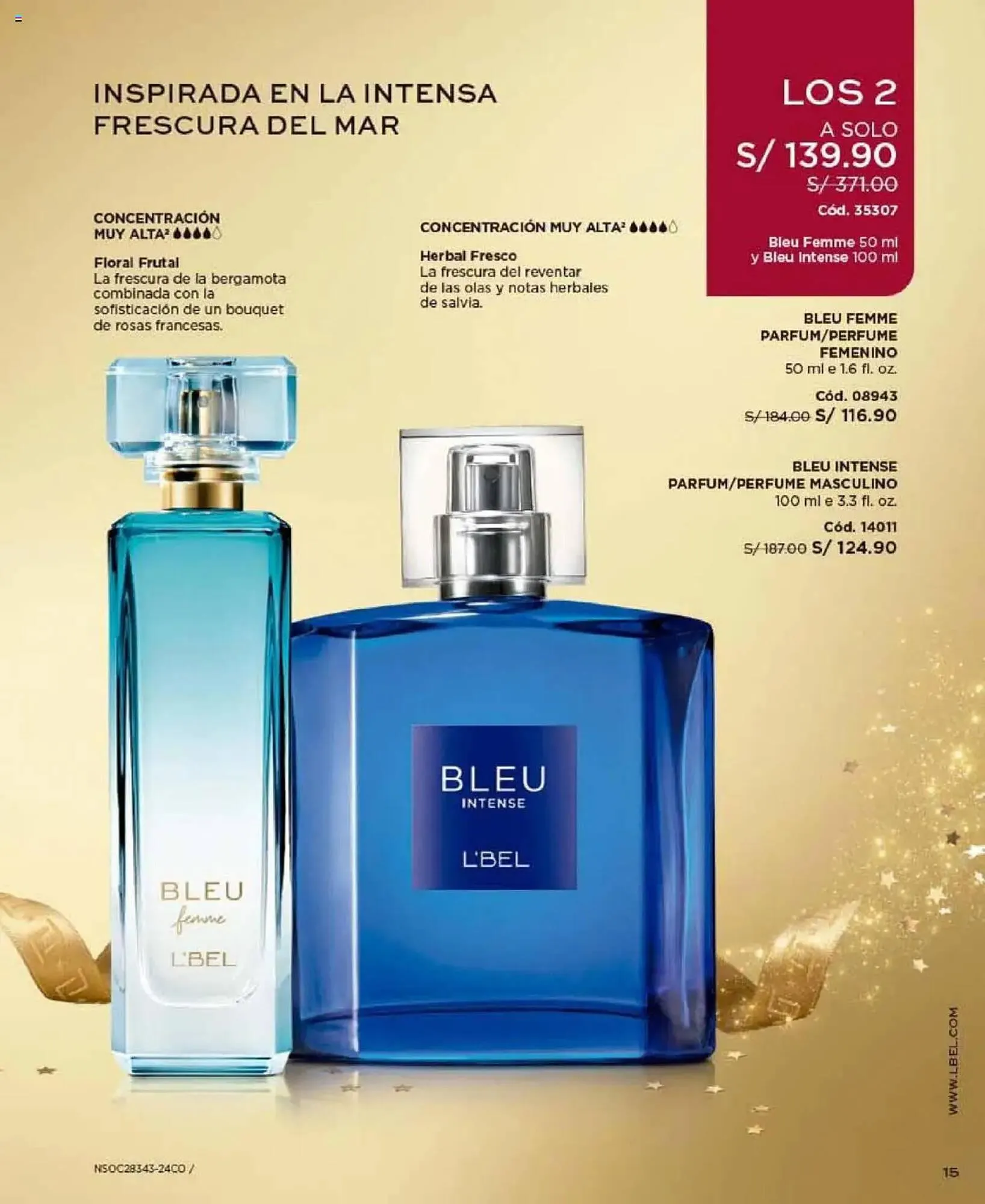 Catalogo de Catálogo L'Bel 16 de octubre al 31 de diciembre 2025 - Pag 15