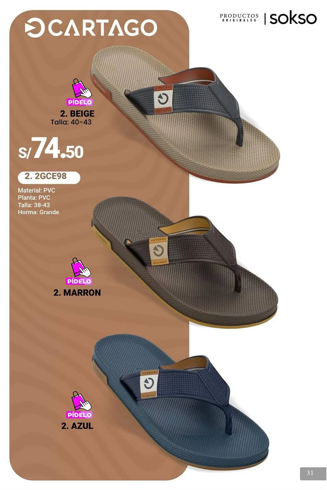 Catalogo de Catálogo Sokso 17 de marzo al 6 de abril 2025 - Pag 31