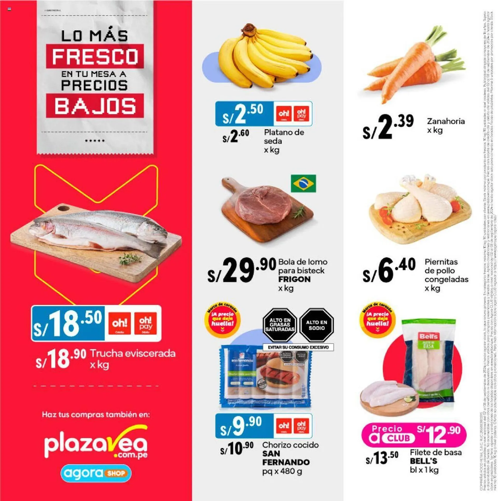 Catalogo de Catálogo Plaza Vea 2 de setiembre al 8 de setiembre 2024 - Pag 1
