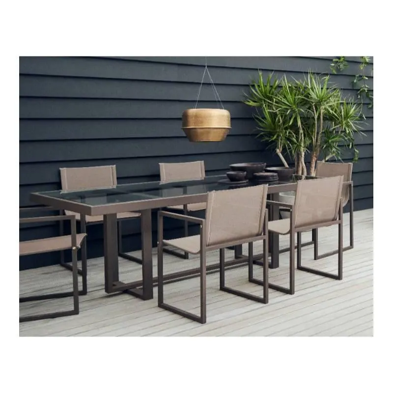 Juego de Comedor de Terraza Mónaco 6 Sillas