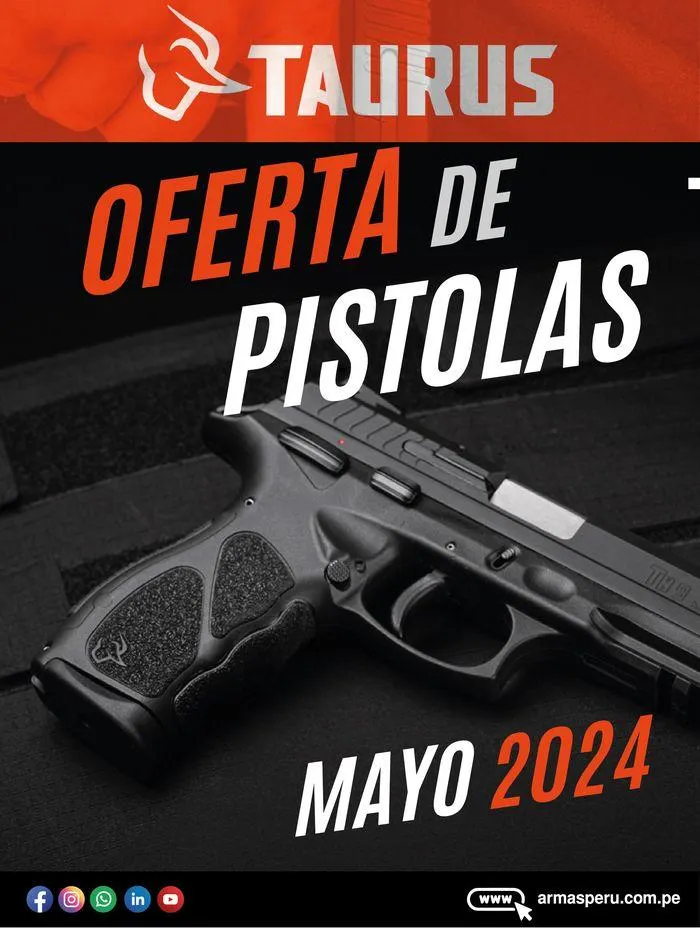 Catalogo de Oferta de Pistolas 9 de mayo al 31 de mayo 2024 - Pag 1
