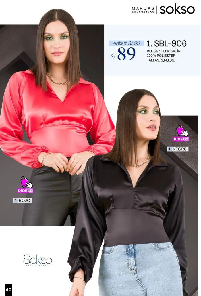 Catalogo de SOKSO TEXTIL & ACCESORIOS  24 de junio al 28 de julio 2024 - Pag 40