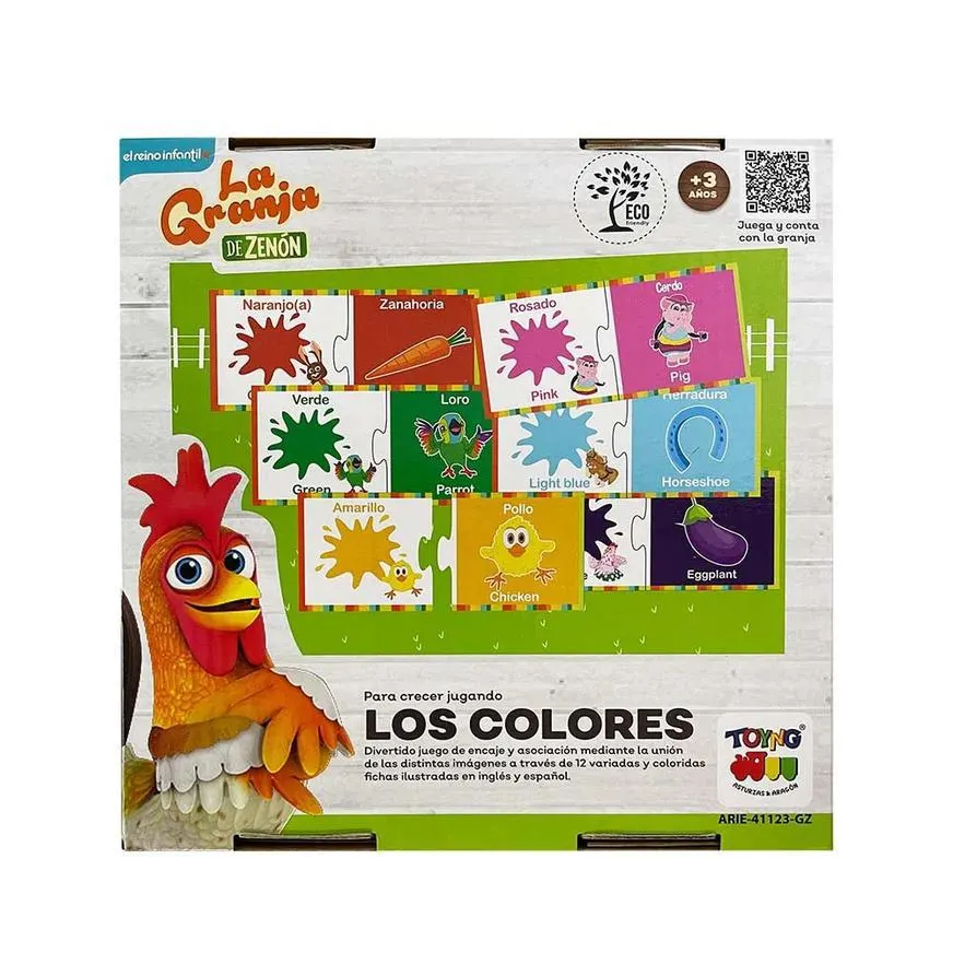 Juego Didáctico Toyng Los Colores