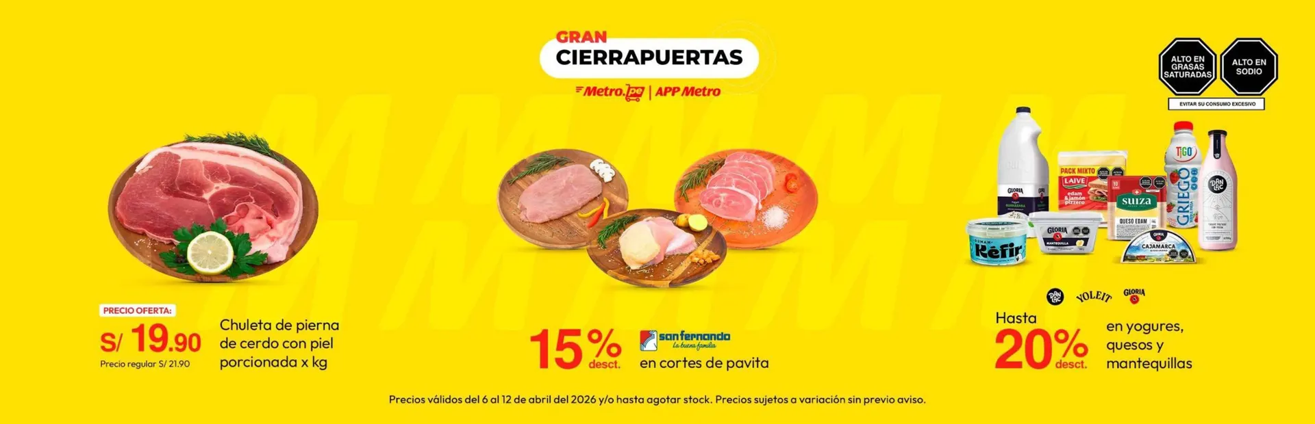 Catalogo de Catálogo Metro 6 de abril al 12 de abril 2026 - Pag 3