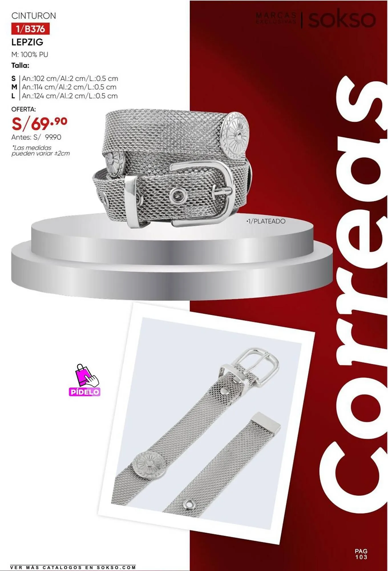 Catalogo de Catálogo Sokso 14 de julio al 3 de agosto 2025 - Pag 103