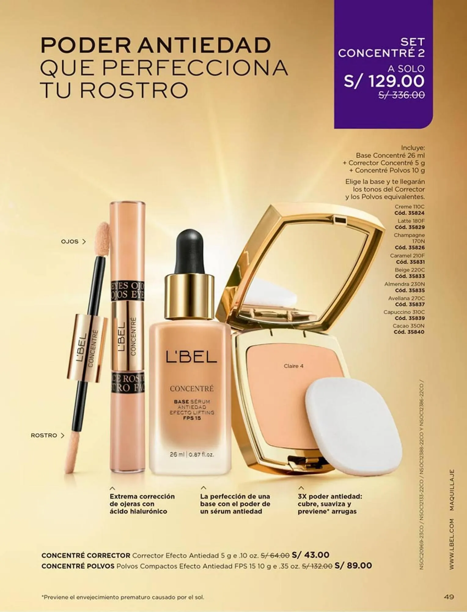 Catalogo de Catálogo L'Bel 1 de agosto al 31 de agosto 2023 - Pag 49