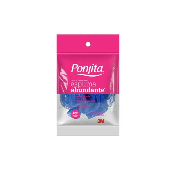 Esponja De Baño Espuma Abundante 3M