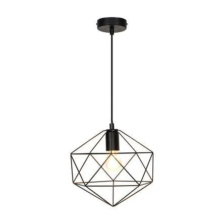 Lámpara Colgante Trendy Orange Orión E27 Negro