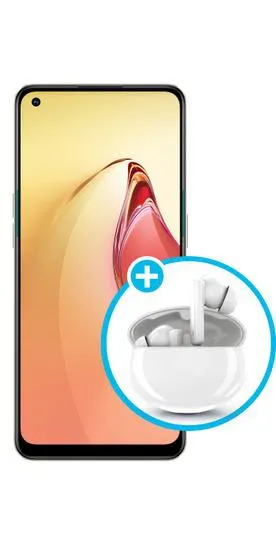 Reno 7 256GB + Audifonos Bluetooth Dorado