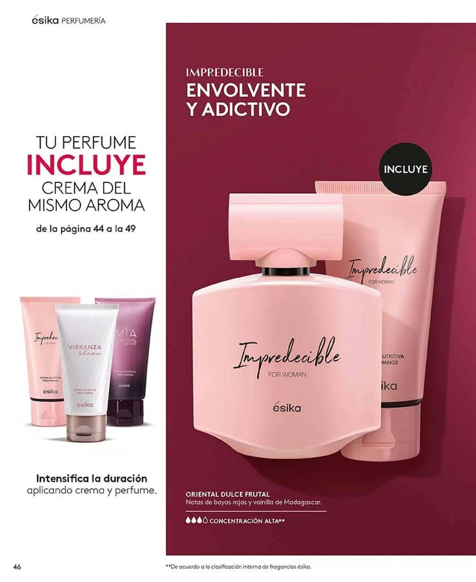 Catalogo de Catálogo Ésika 17 de setiembre al 30 de noviembre 2025 - Pag 46