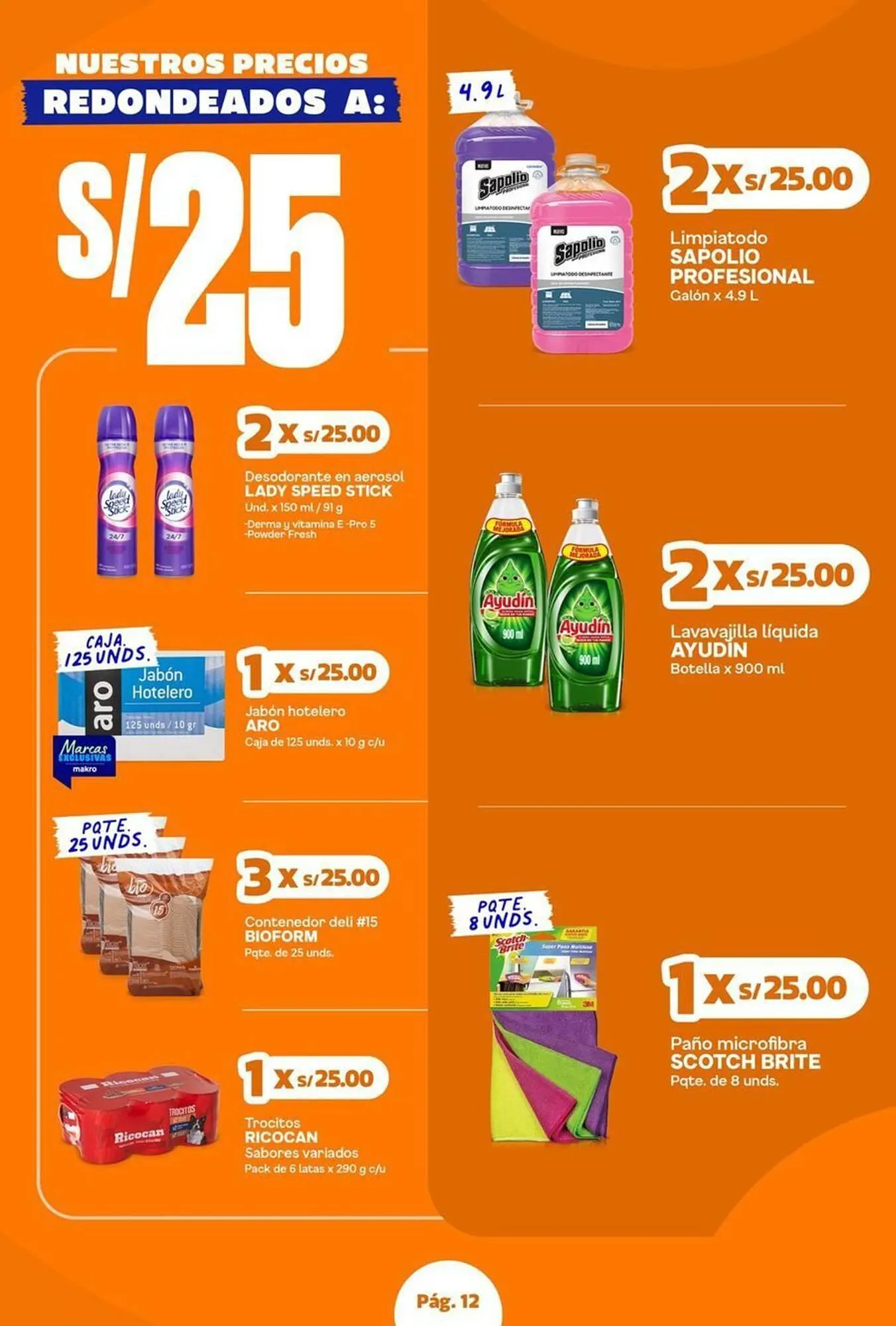 Catalogo de Catálogo Makro 28 de agosto al 10 de setiembre 2025 - Pag 12