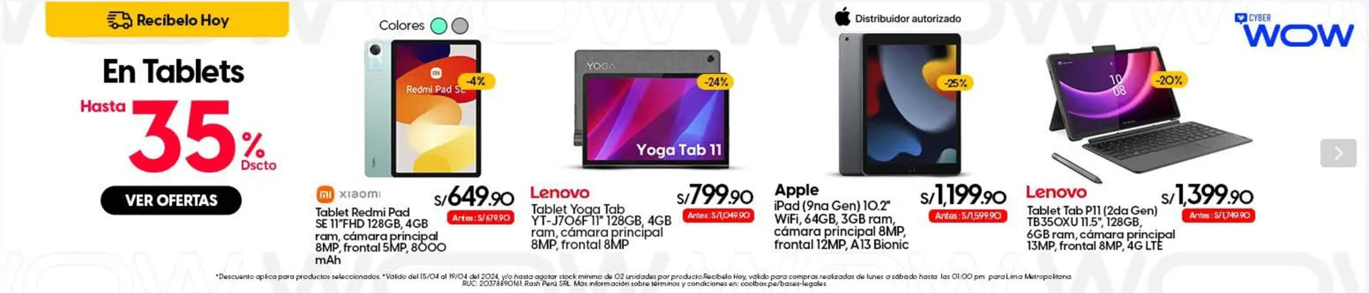 Catalogo de Catálogo Coolbox 15 de abril al 19 de abril 2024 - Pag 1