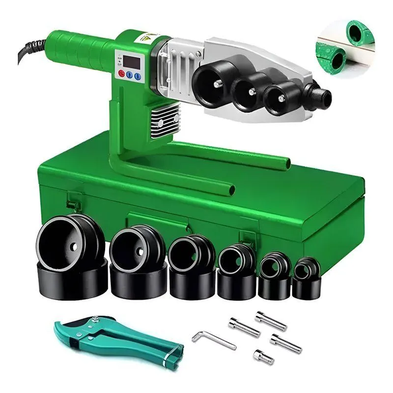 Termofusor Kit 1000w Pantalla Digital De Con 6dados+tijeras