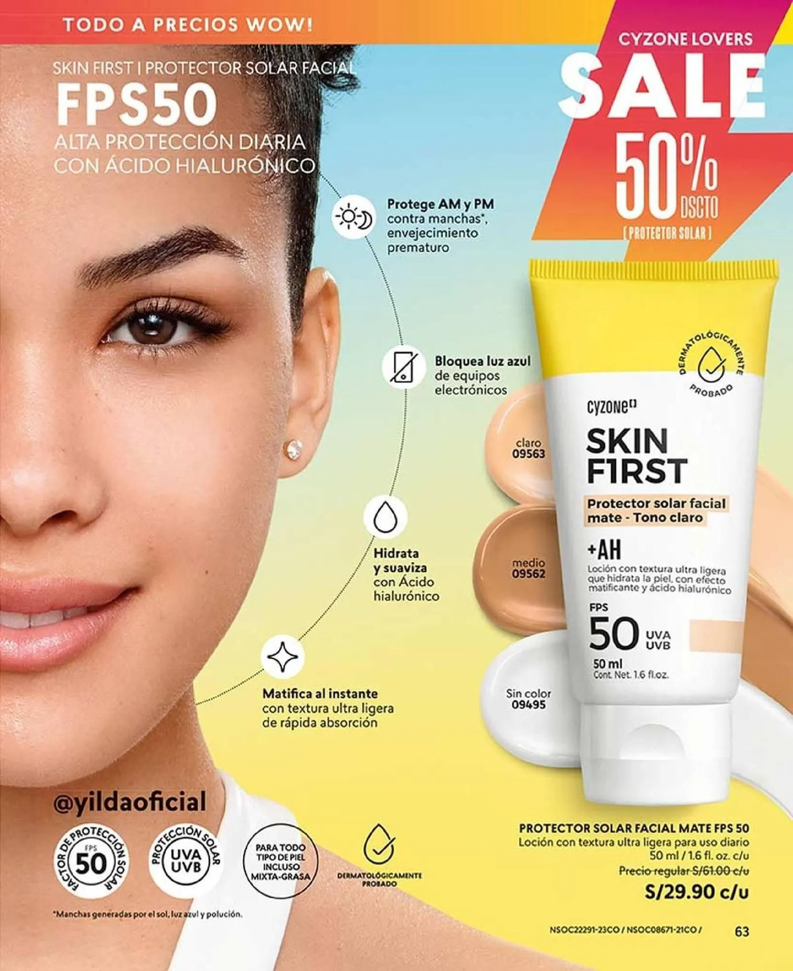 Catalogo de Catálogo Cyzone 11 de setiembre al 30 de setiembre 2025 - Pag 63