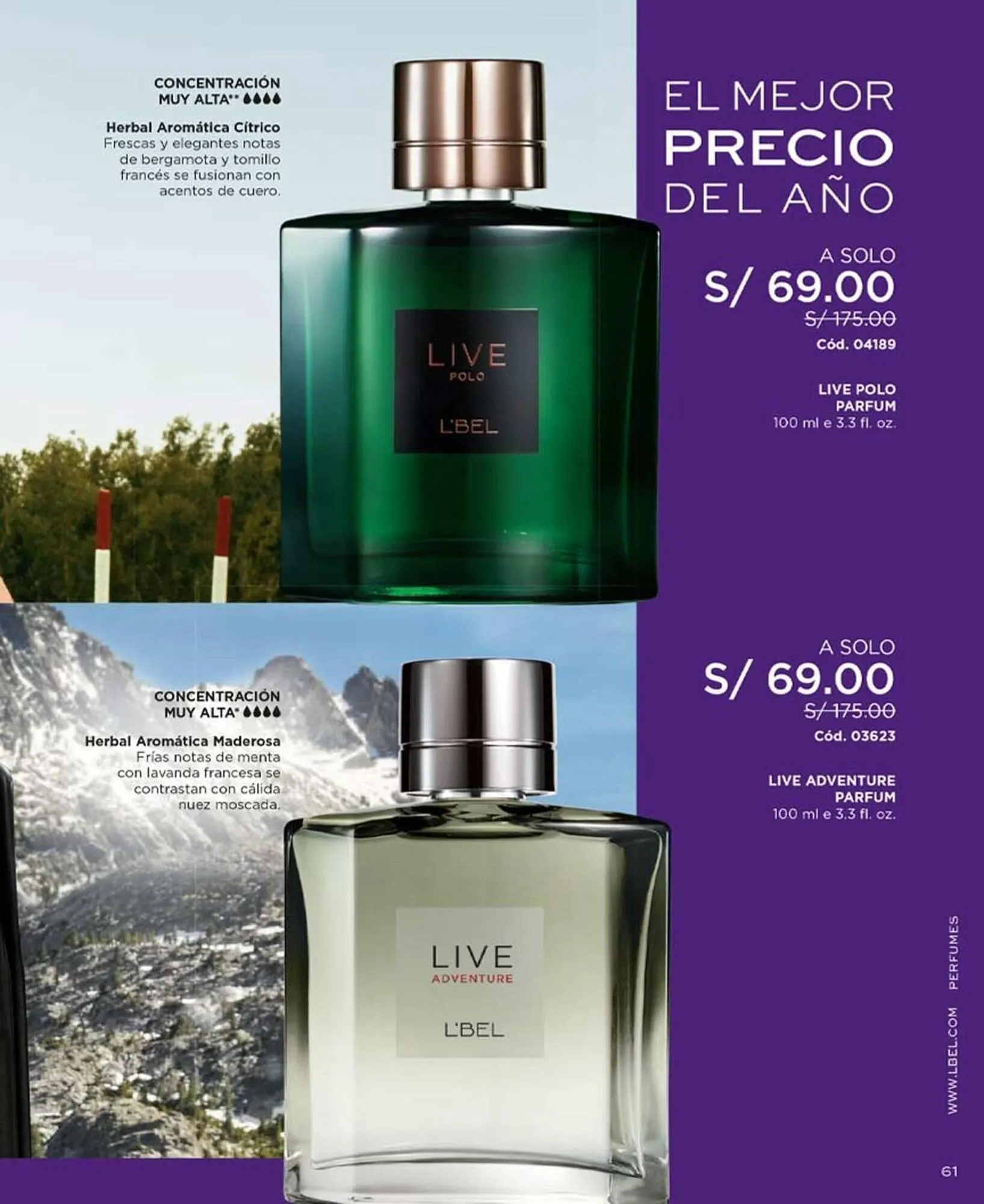 Catalogo de Catálogo L'Bel 31 de julio al 31 de agosto 2024 - Pag 61