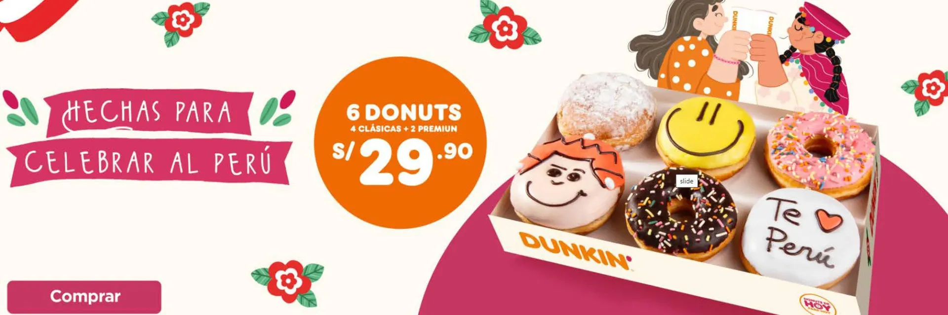 Catálogo Dunkin Donuts - 1