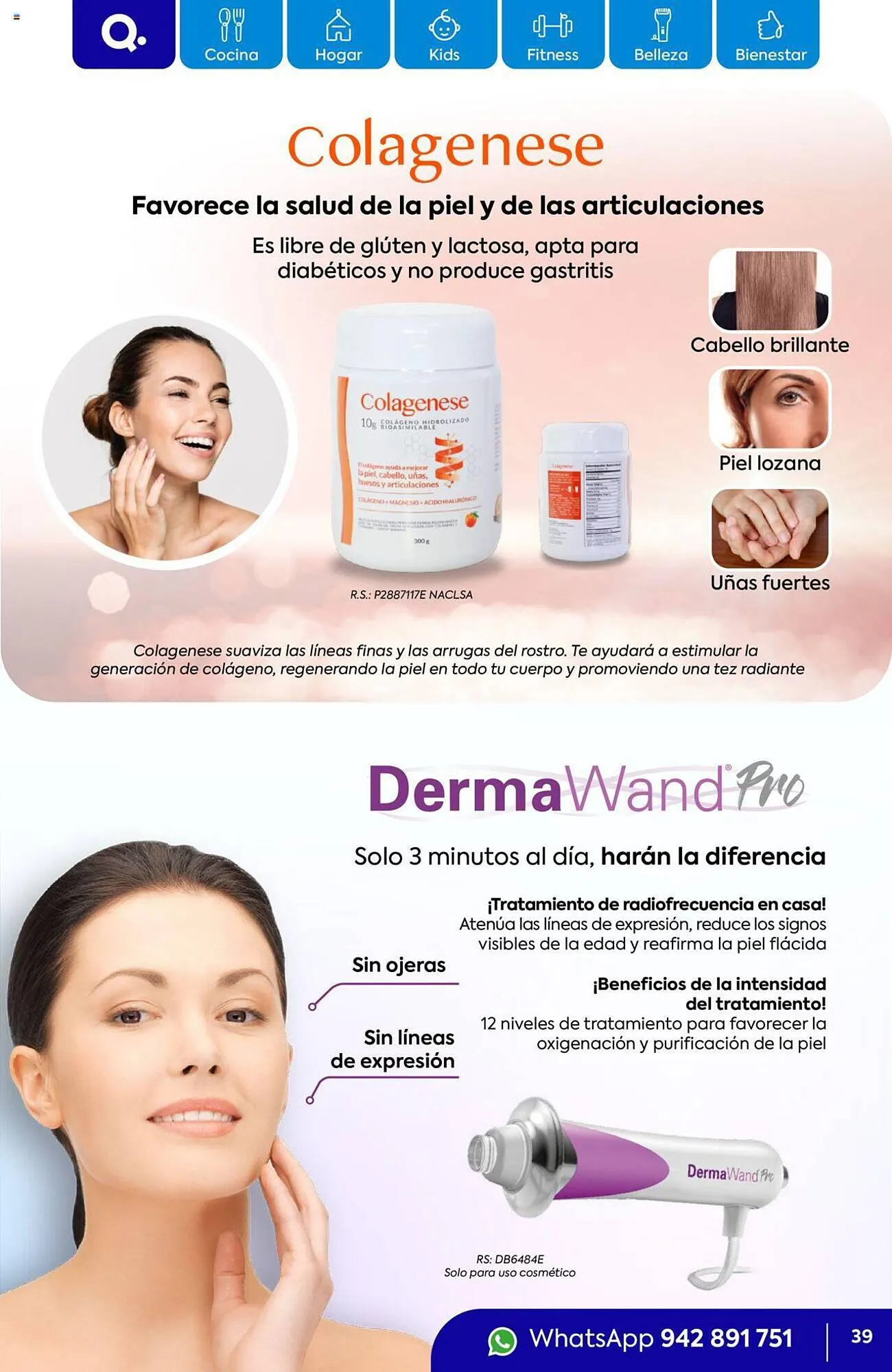 Catalogo de Catálogo Quality Products 2 de octubre al 31 de octubre 2023 - Pag 39