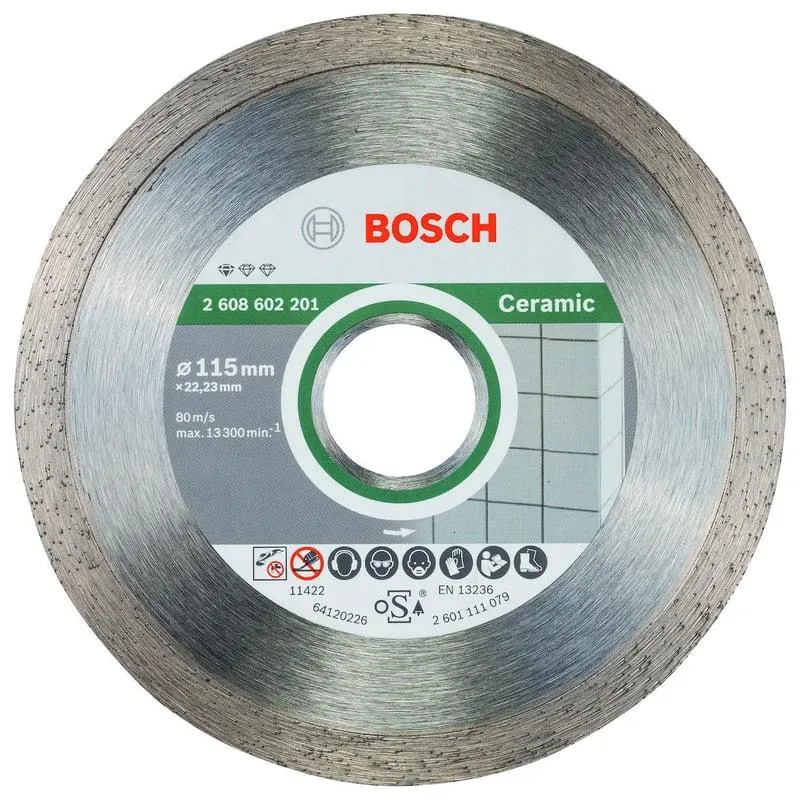 Disco Diamantado Continuo para concreto 4 1/2" Bosch
