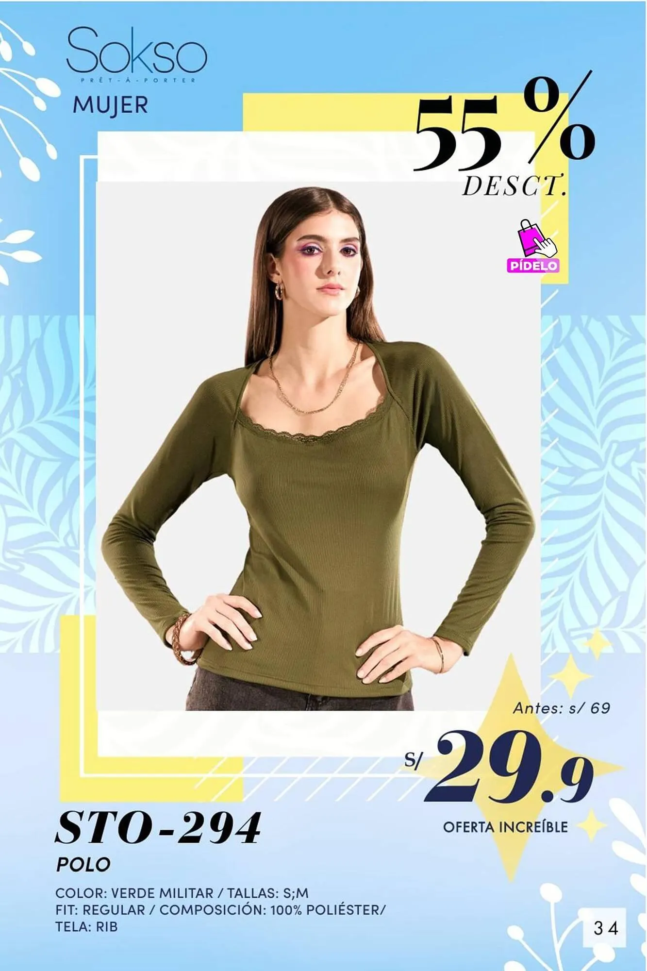 Catalogo de Catálogo Sokso 20 de marzo al 30 de marzo 2025 - Pag 34