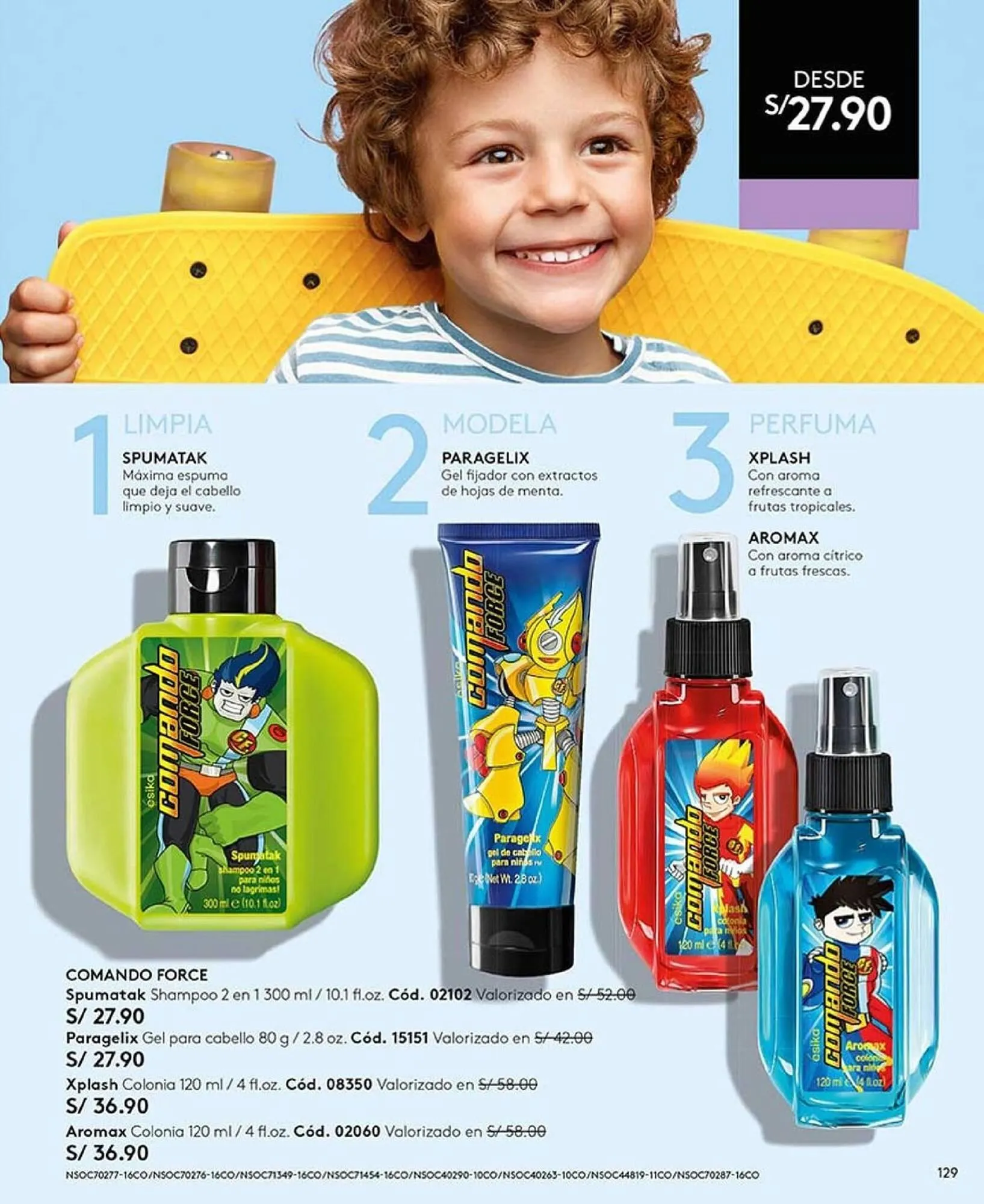 Catalogo de Catálogo Ésika 17 de setiembre al 30 de noviembre 2025 - Pag 129