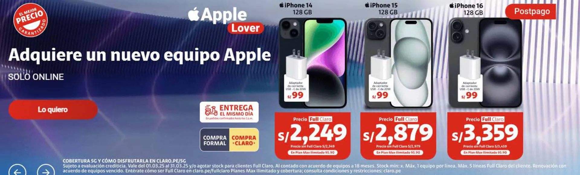 Catalogo de Catálogo Claro 10 de marzo al 31 de marzo 2025 - Pag 7