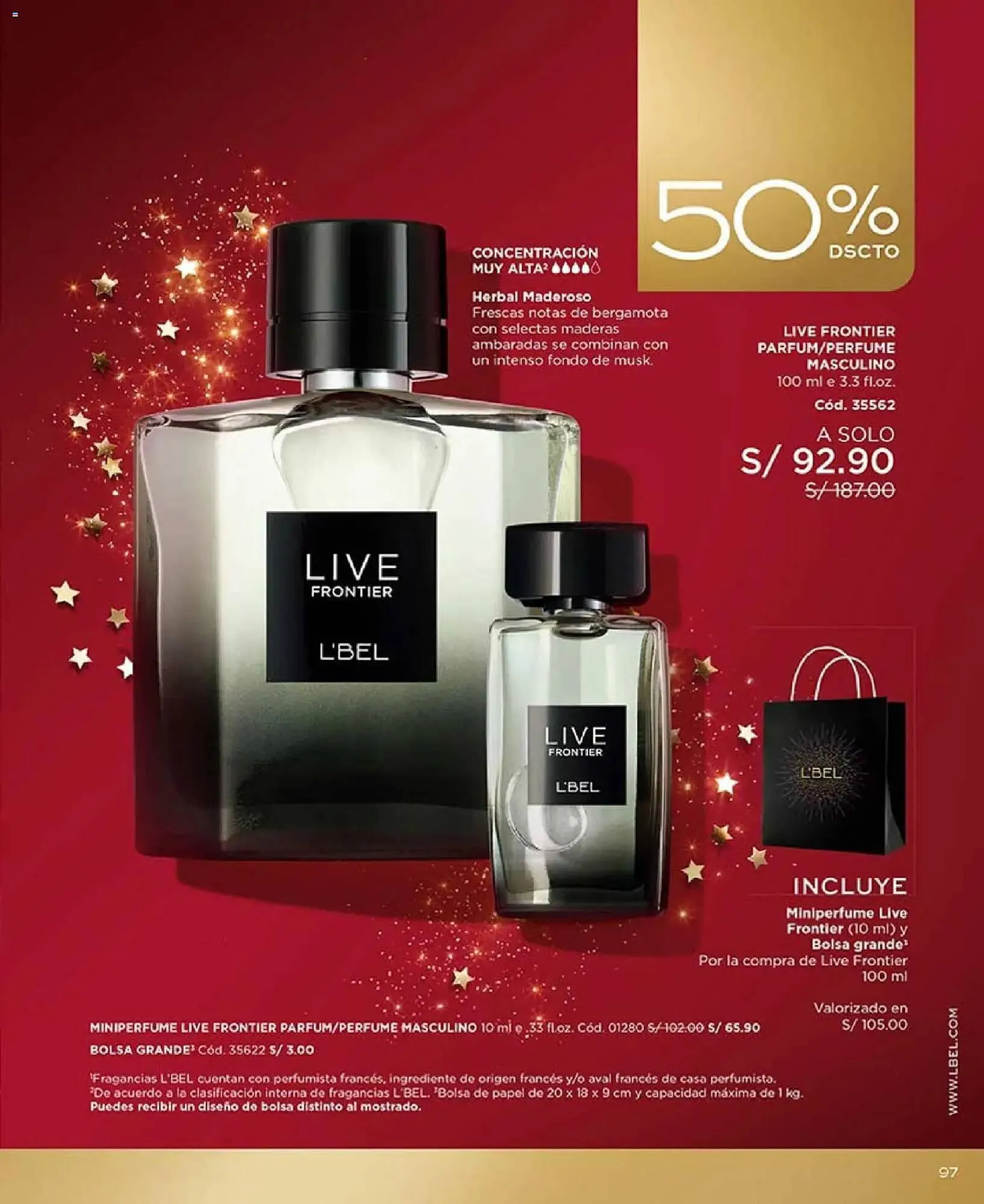 Catalogo de Catálogo L'Bel 14 de noviembre al 17 de diciembre 2025 - Pag 97