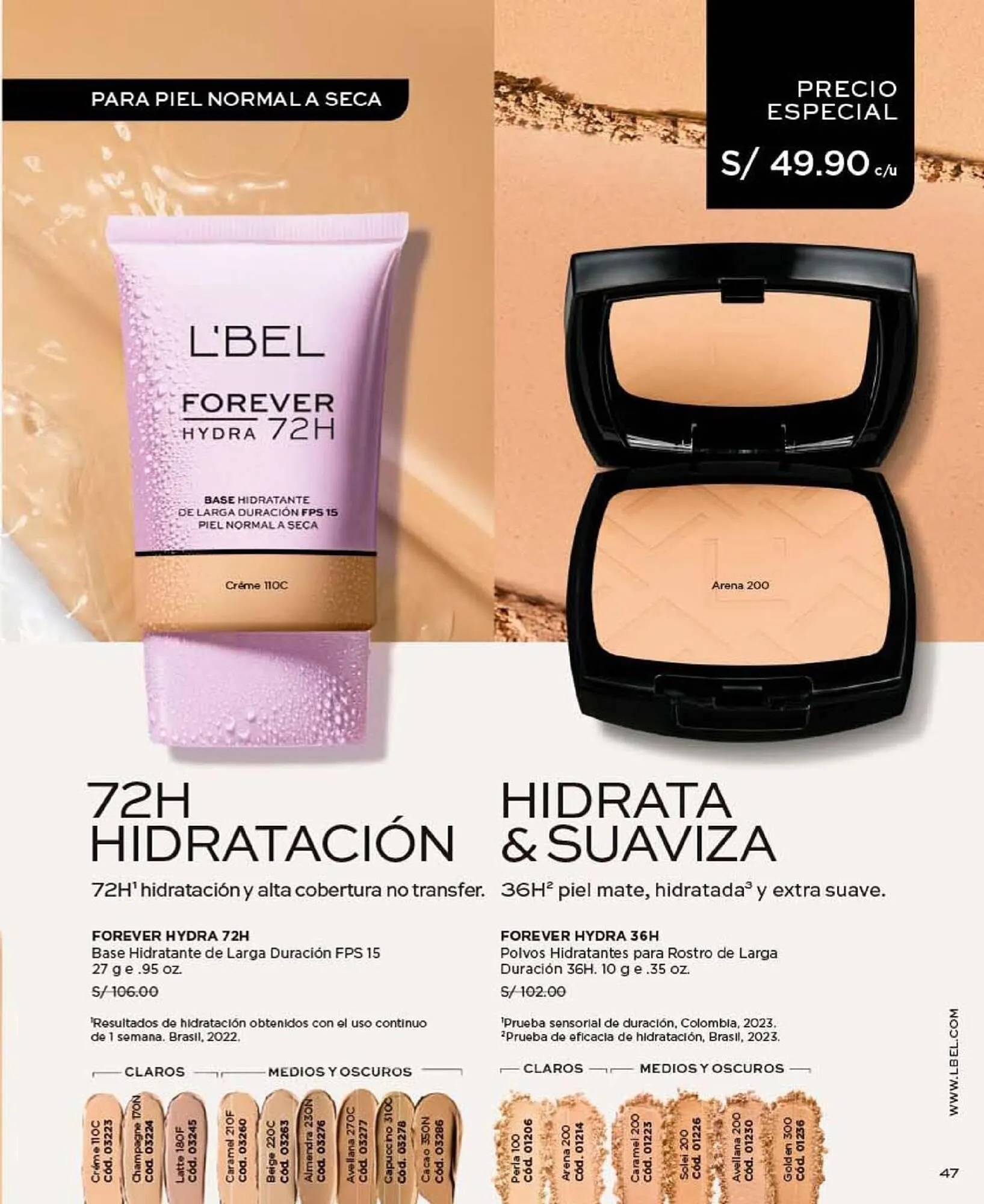 Catalogo de Catálogo L'Bel 8 de julio al 31 de diciembre 2025 - Pag 47