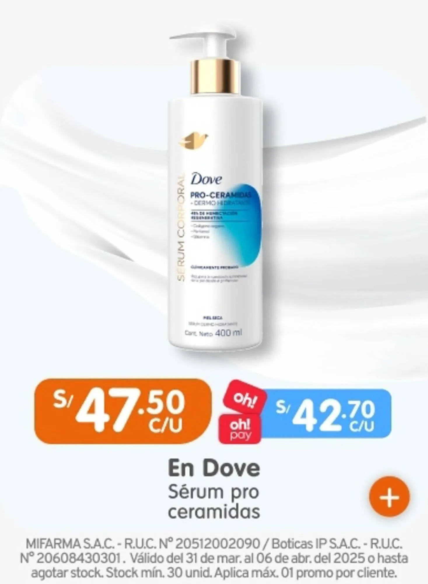 Catalogo de Catálogo Mifarma 4 de abril al 6 de abril 2025 - Pag 1