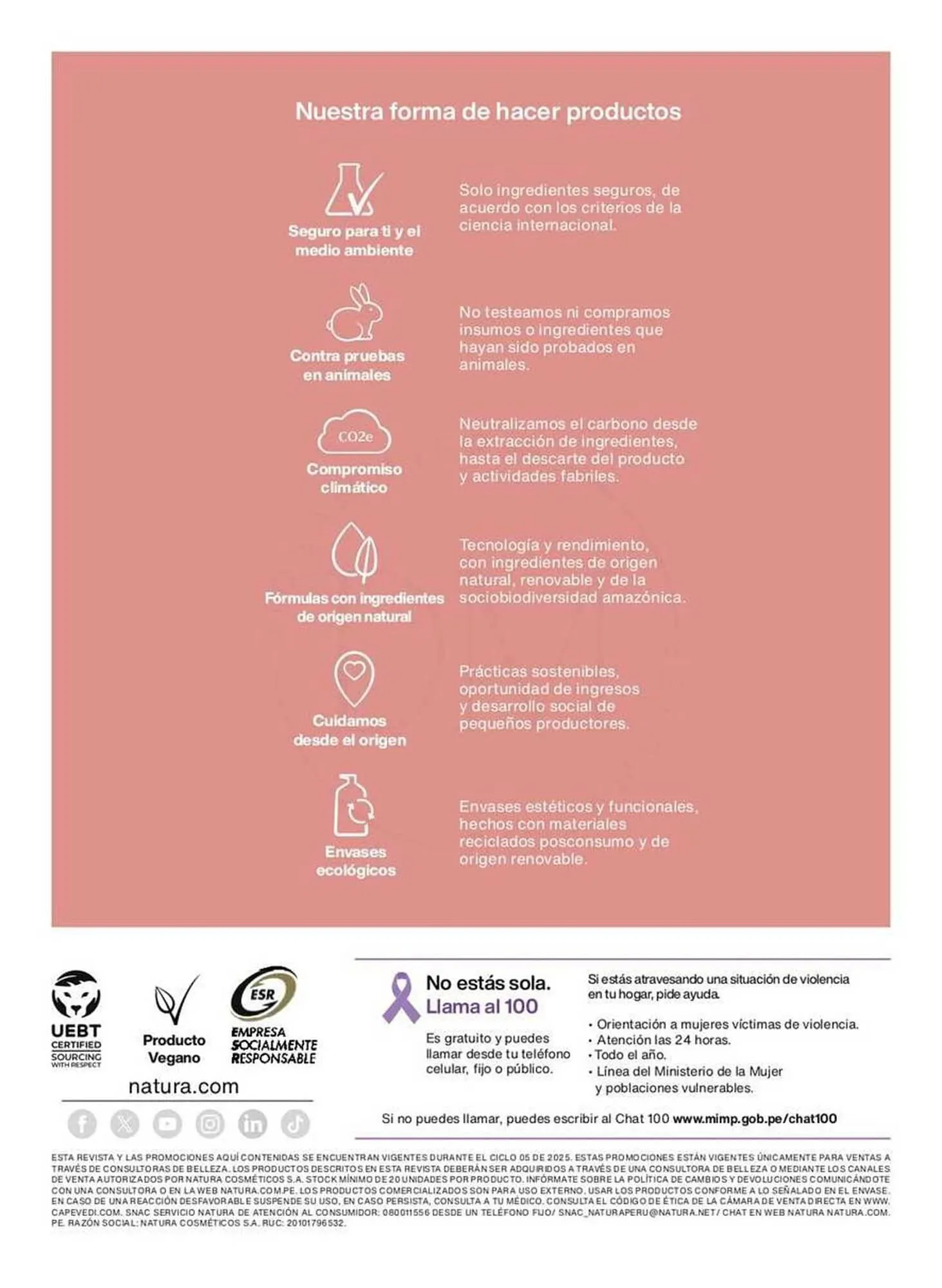 Catalogo de Catálogo Natura 11 de setiembre al 30 de setiembre 2025 - Pag 182