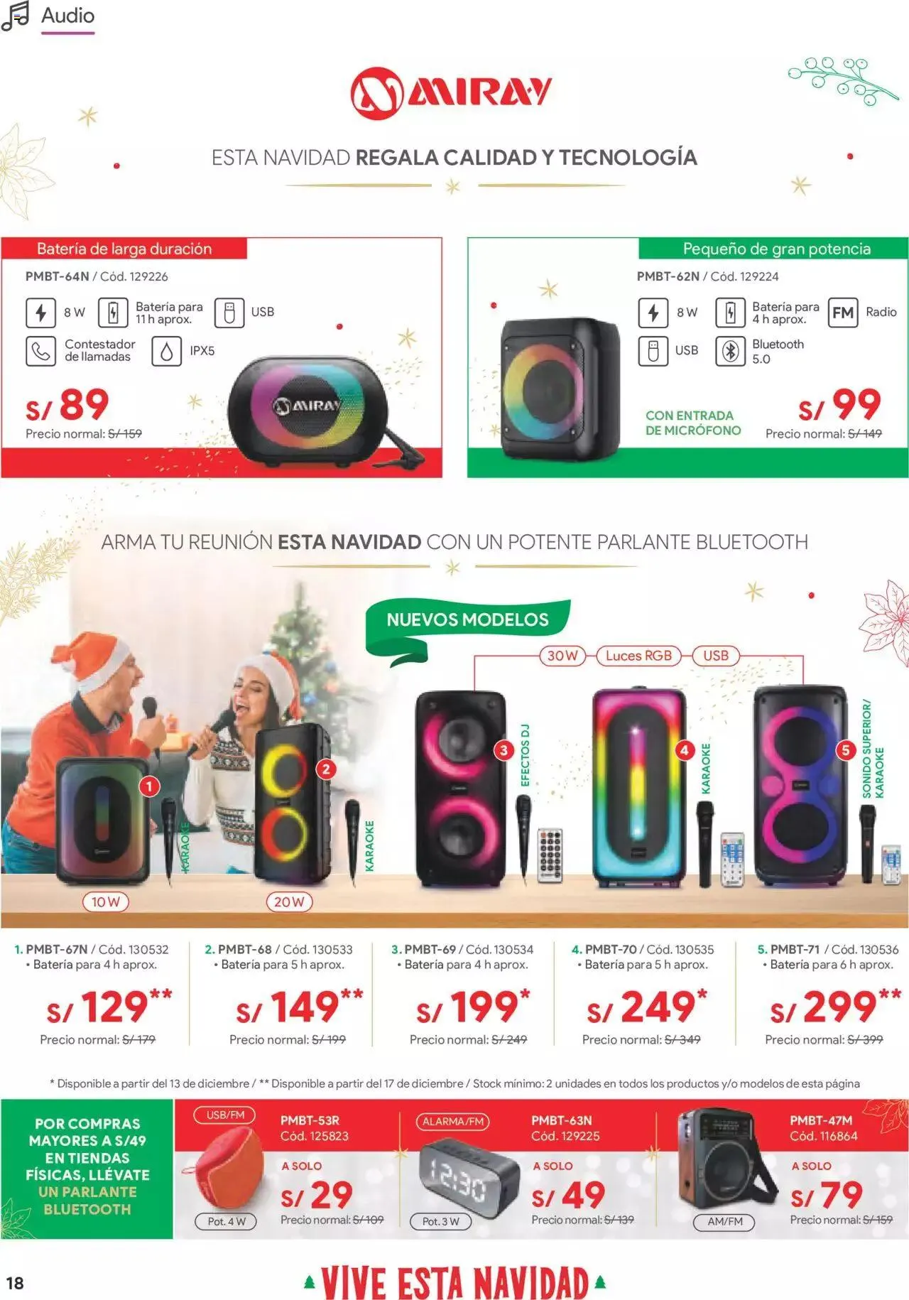 Catalogo de Catálogo Hiraoka 12 de diciembre al 31 de diciembre 2023 - Pag 18