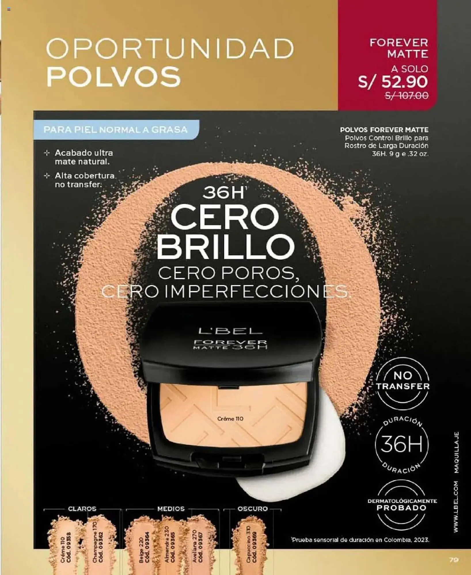 Catalogo de Catálogo L'Bel 16 de octubre al 31 de diciembre 2025 - Pag 79