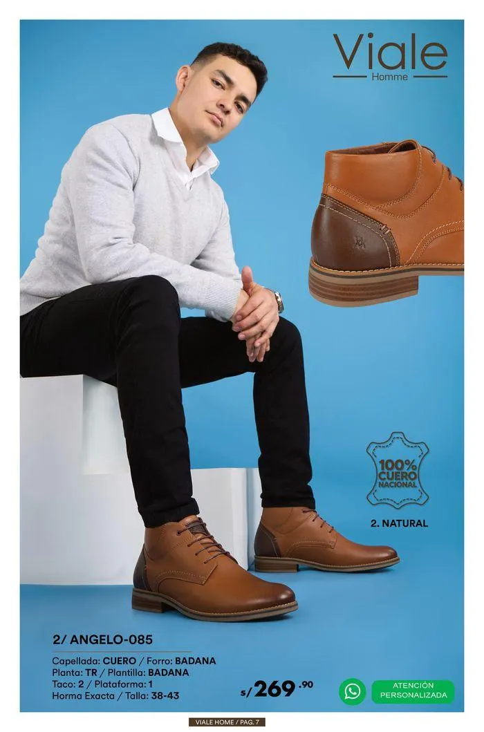 Catalogo de Calzados de Caballeros 11 de julio al 31 de julio 2024 - Pag 7