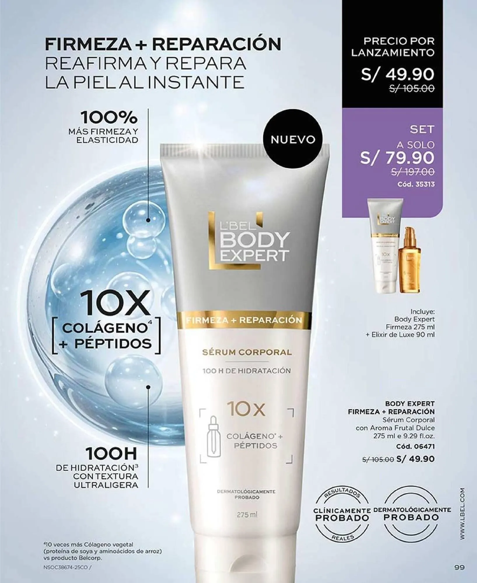 Catalogo de Catálogo L'Bel 17 de setiembre al 31 de octubre 2025 - Pag 99