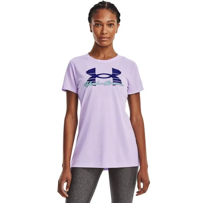 Polo Deportivo Mujer Under Armour Tech Solid Script Ssc