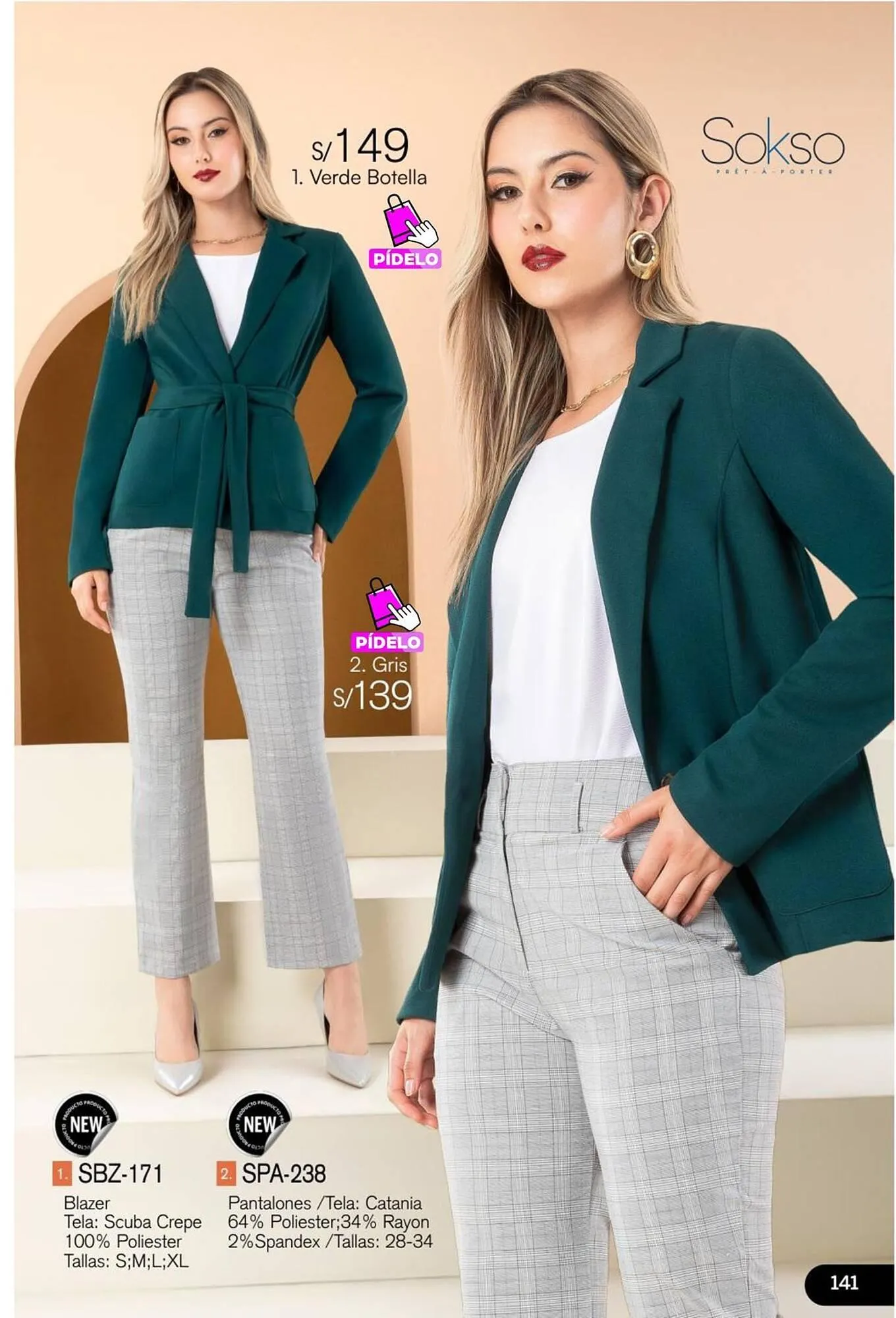 Catalogo de Catálogo Sokso 3 de abril al 4 de mayo 2025 - Pag 141