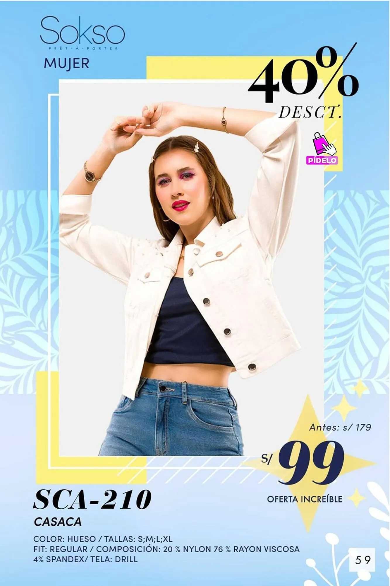 Catalogo de Catálogo Sokso 20 de marzo al 30 de marzo 2025 - Pag 59