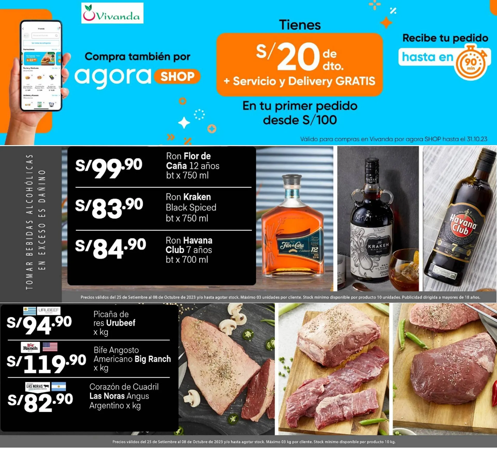 Catalogo de Catálogo Vivanda 3 de octubre al 8 de octubre 2023 - Pag 1