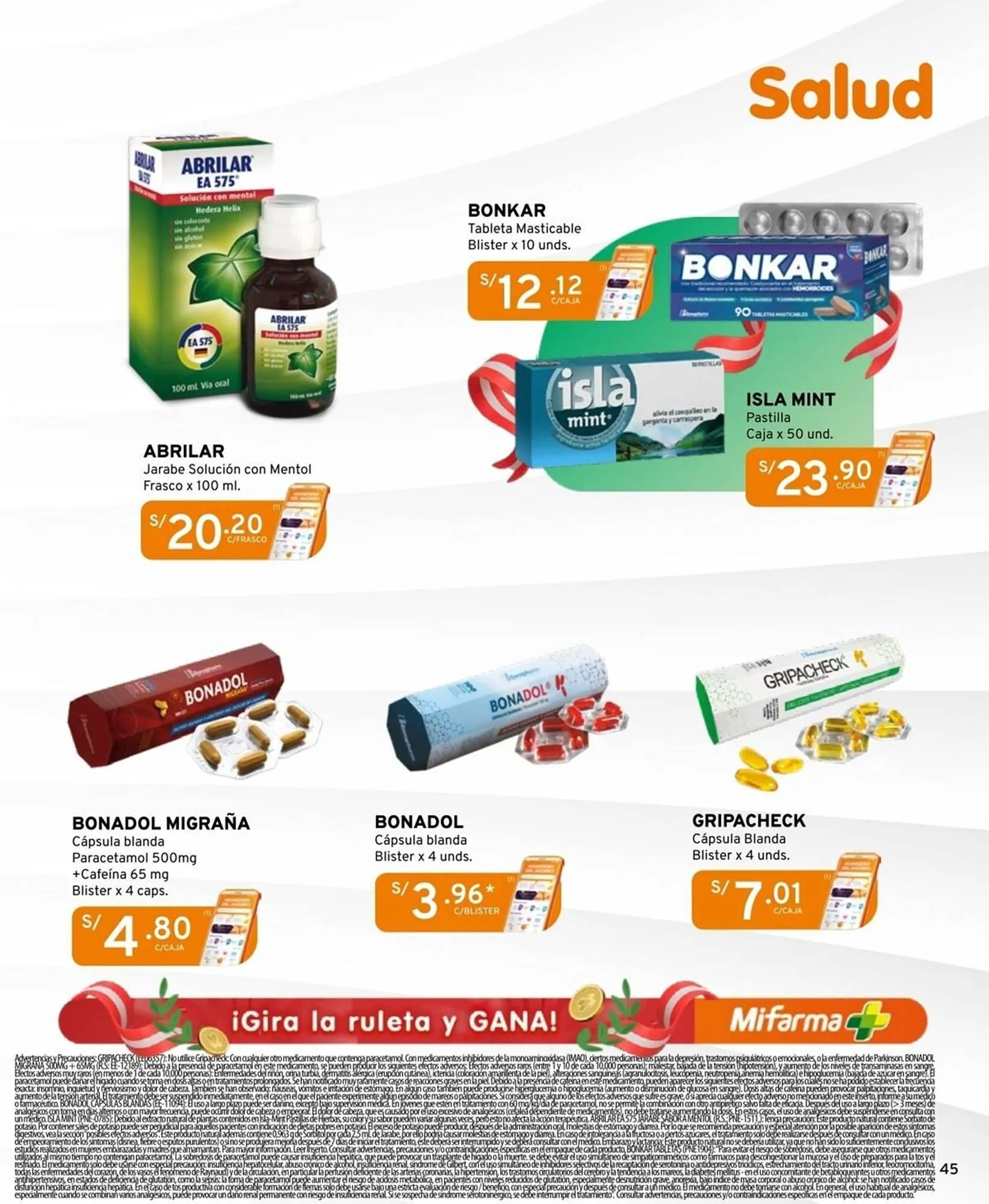 Catalogo de Catálogo Mifarma 1 de julio al 31 de julio 2025 - Pag 45