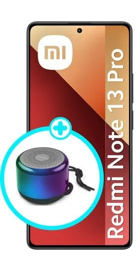 Redmi Note 13 Pro 256GB + Parlante Bluetooth Kimiso KMS-363