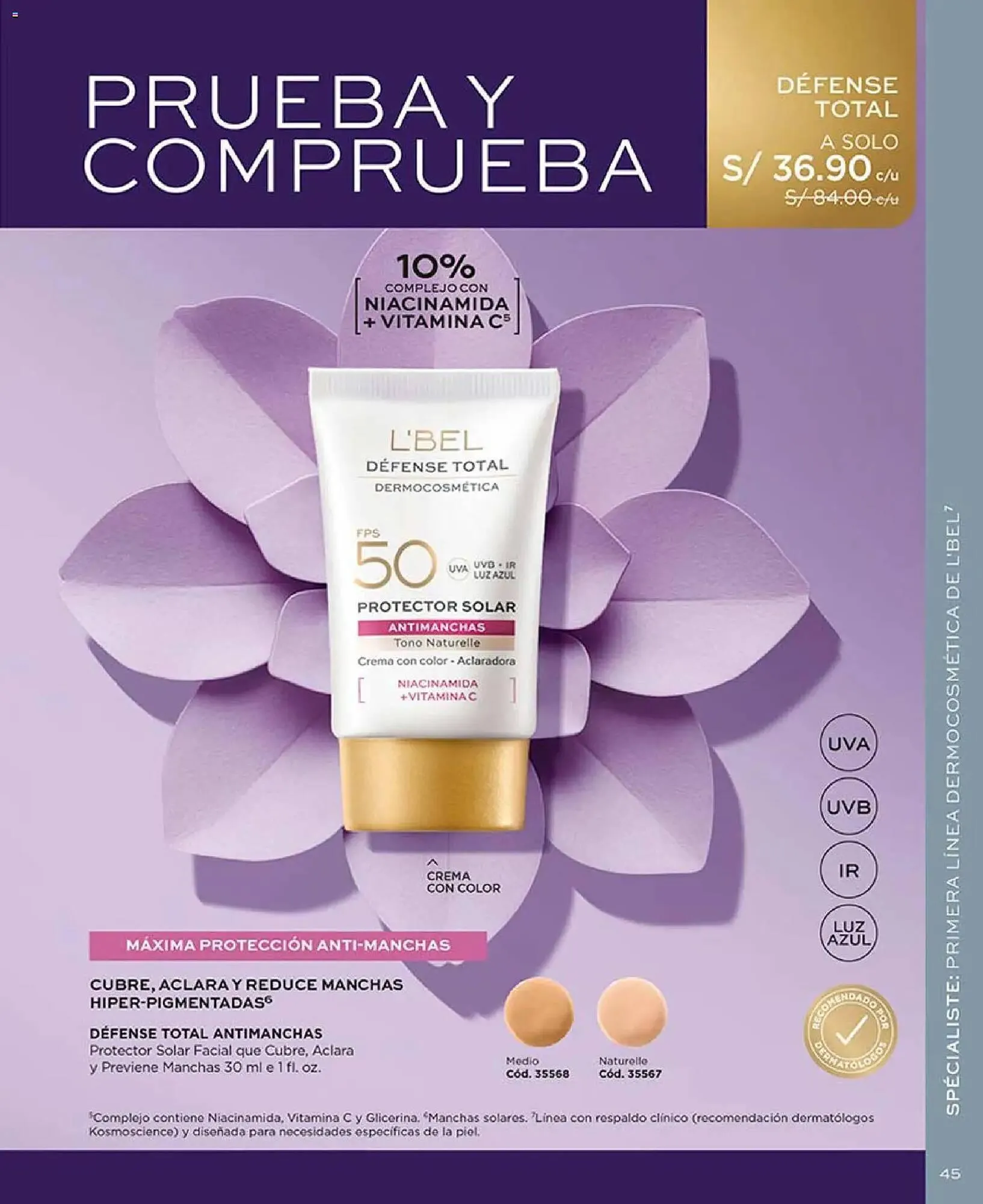 Catalogo de Catálogo L'Bel 19 de marzo al 31 de mayo 2026 - Pag 45