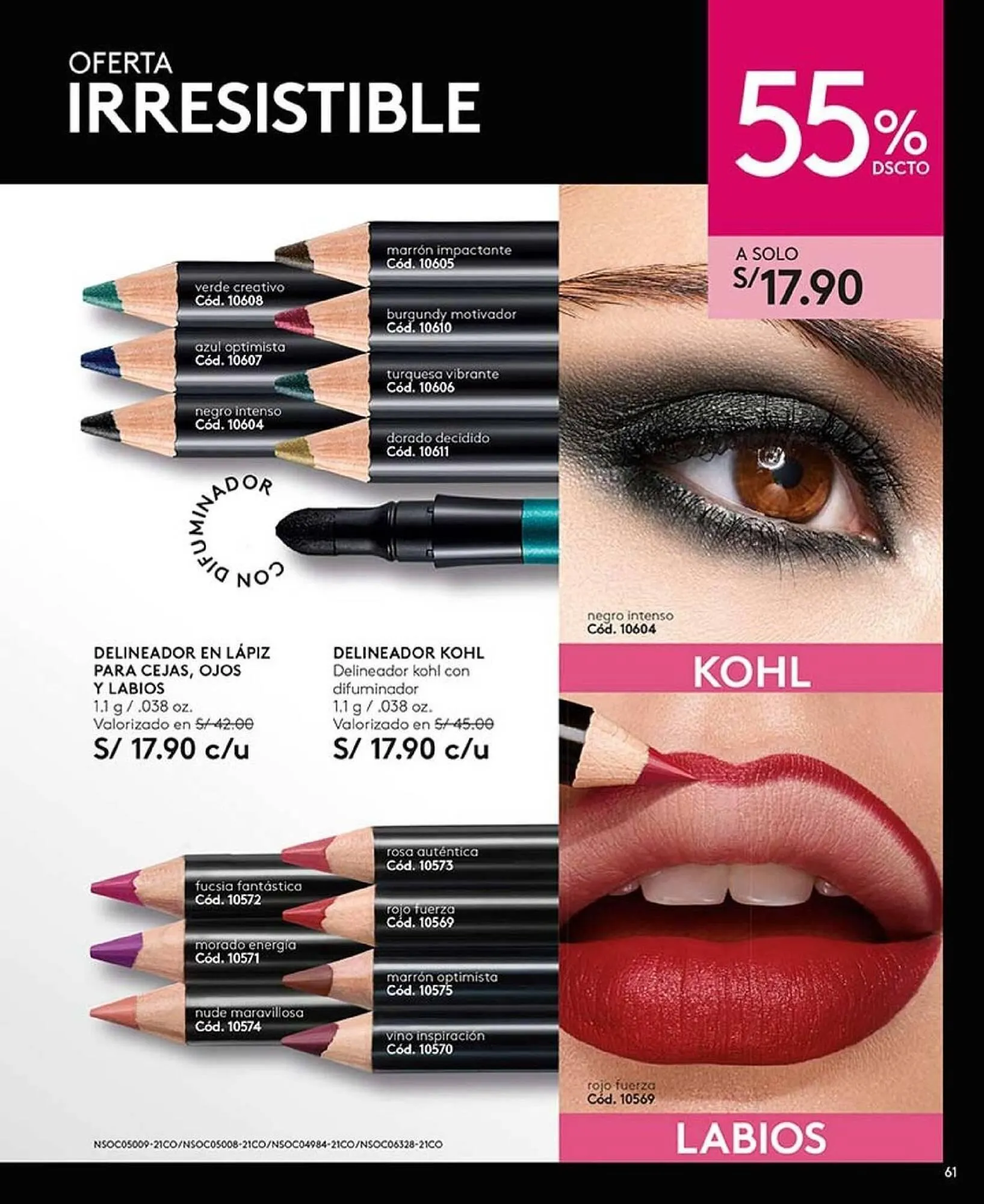 Catalogo de Catálogo Ésika 15 de abril al 31 de mayo 2025 - Pag 61