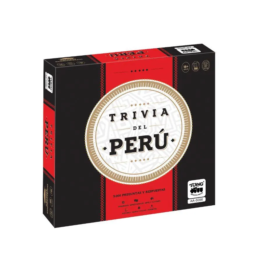 Juego De Mesa Toyng Trivia Del Perú