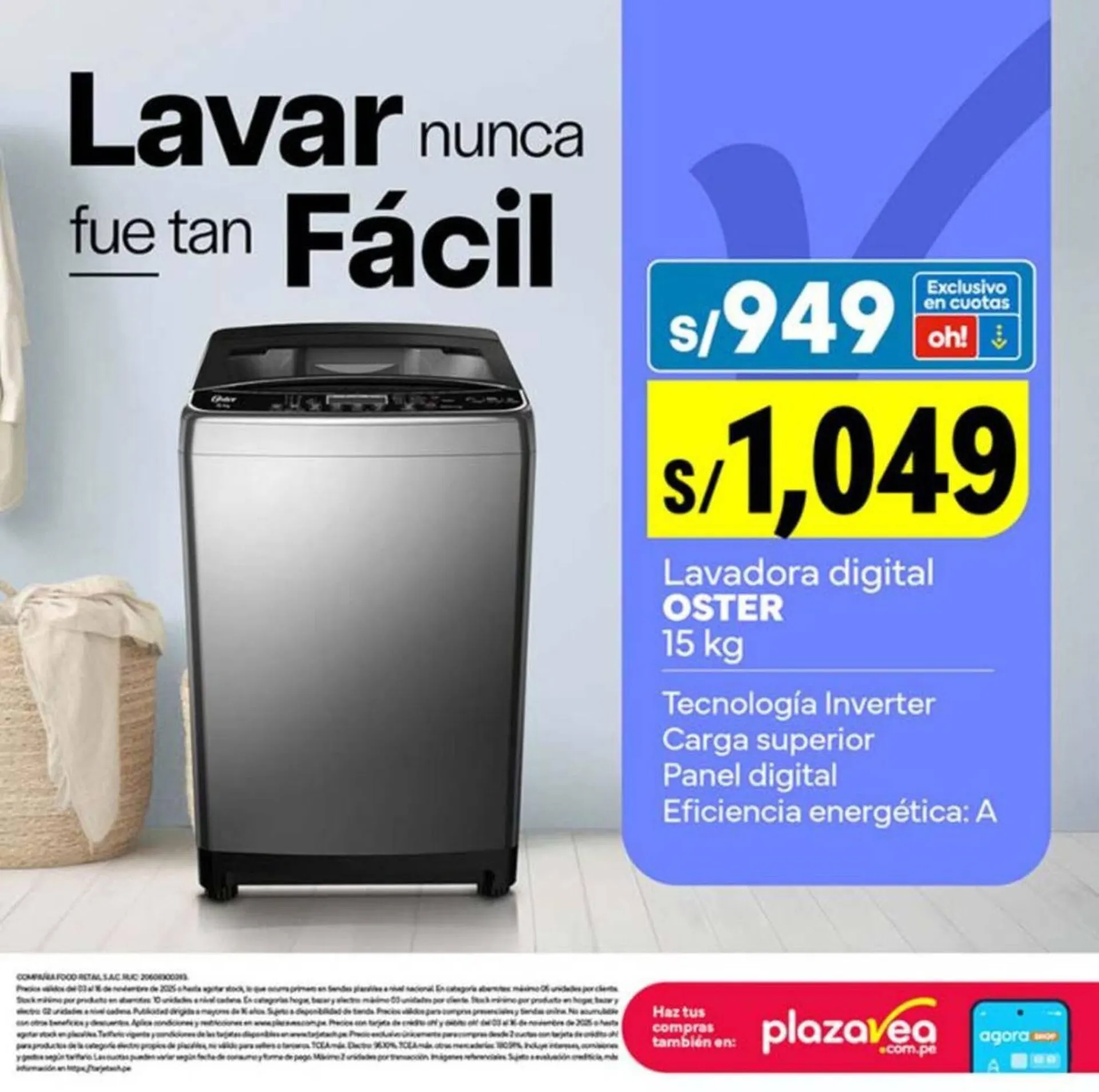 Catalogo de Catálogo Plaza Vea 3 de noviembre al 16 de noviembre 2025 - Pag 14