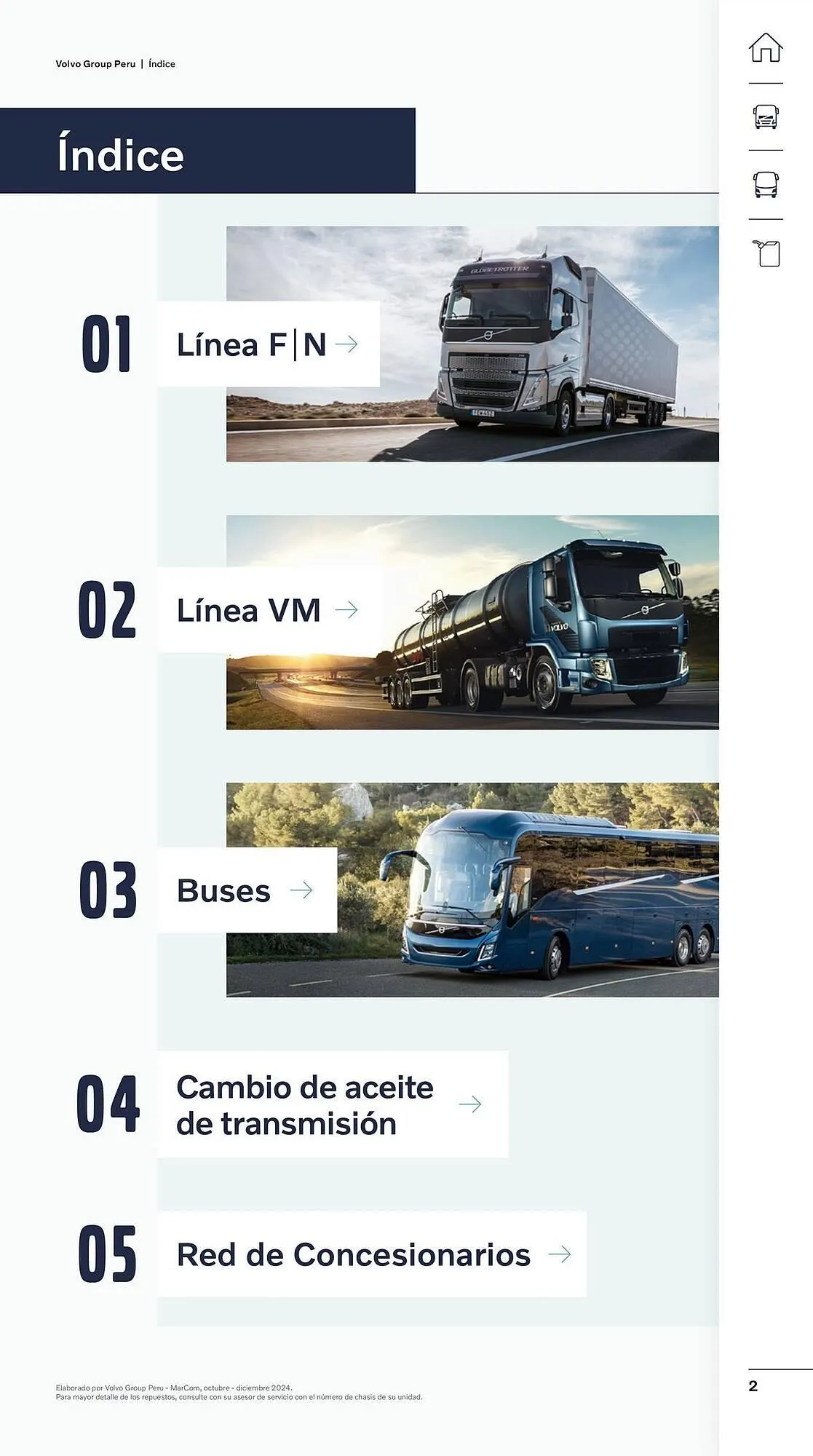 Catalogo de Catálogo Volvo 29 de octubre al 31 de diciembre 2024 - Pag 2