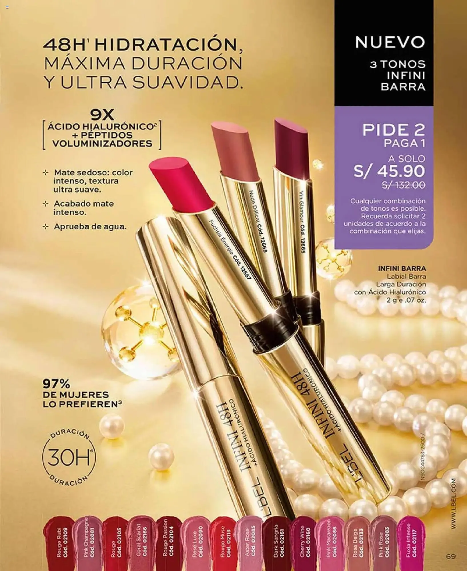 Catalogo de Catálogo L'Bel 3 de marzo al 8 de mayo 2026 - Pag 69